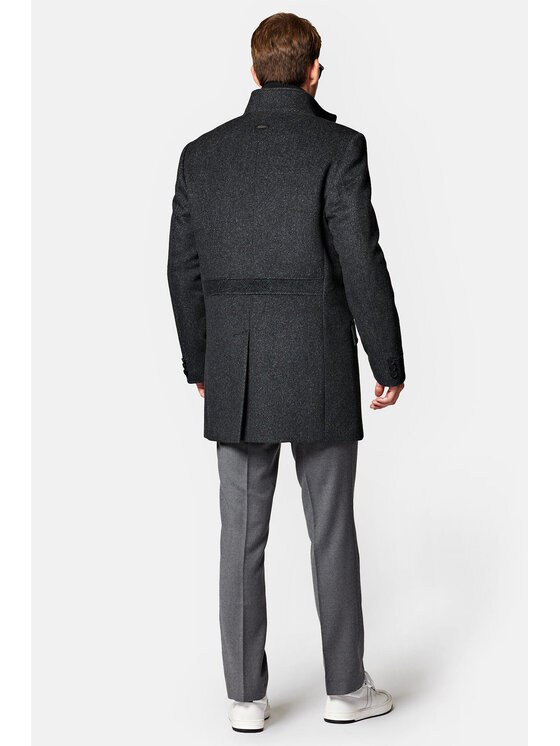 Lancerto Lancerto Płaszcz zimowy Vasco PC073223000004 Szary Regular Fit