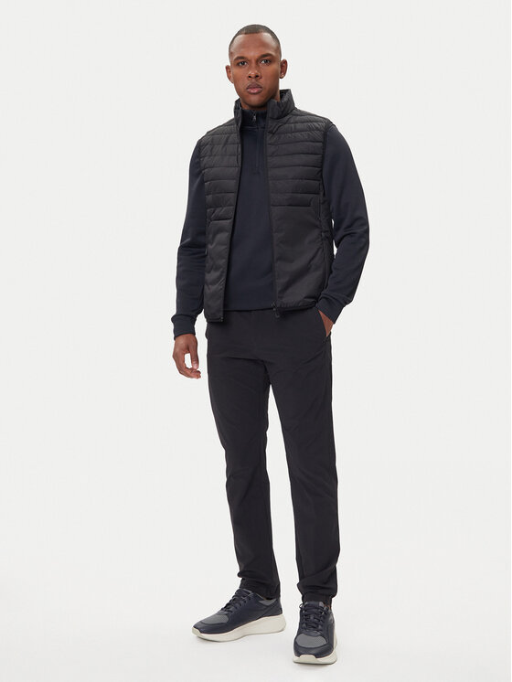 BOSS BOSS Жилет Urbanex 50545867 Чорний Regular Fit