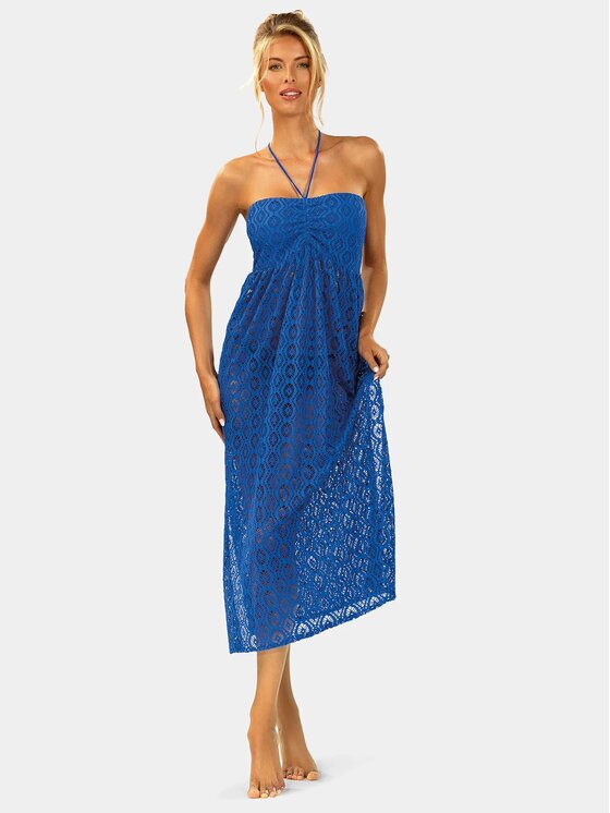 Feba Vestito da spiaggia F43 Blu