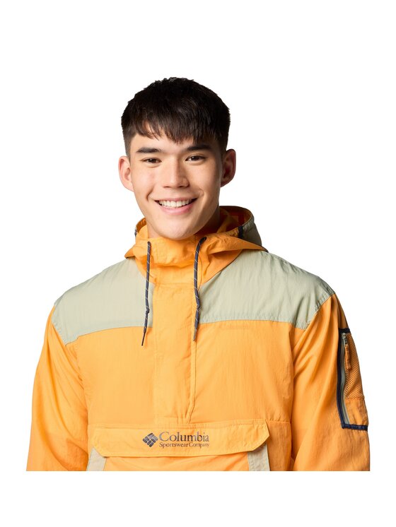Columbia Columbia Kurtka przejściowa Challenger Windbreaker Anorak Żółty Regular Fit