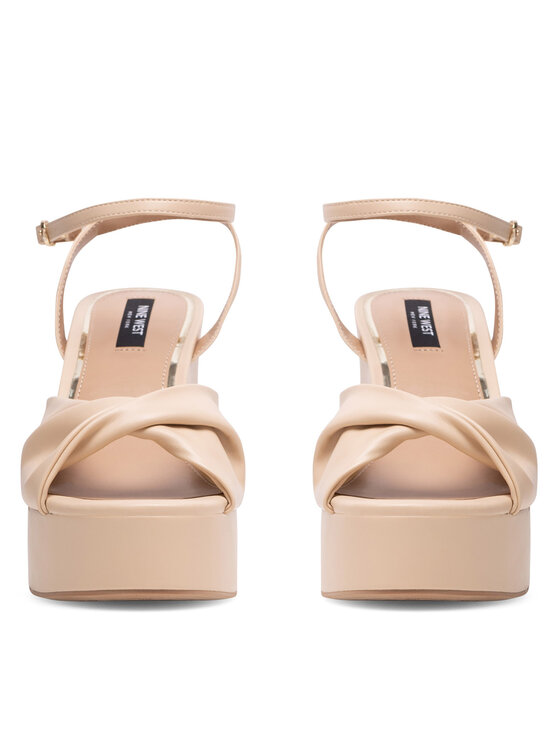 Nine West Nine West Sandały WFA2634-2 Beżowy