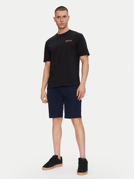 Timberland Timberland Tričko TB0A6DMA Čierna Regular Fit