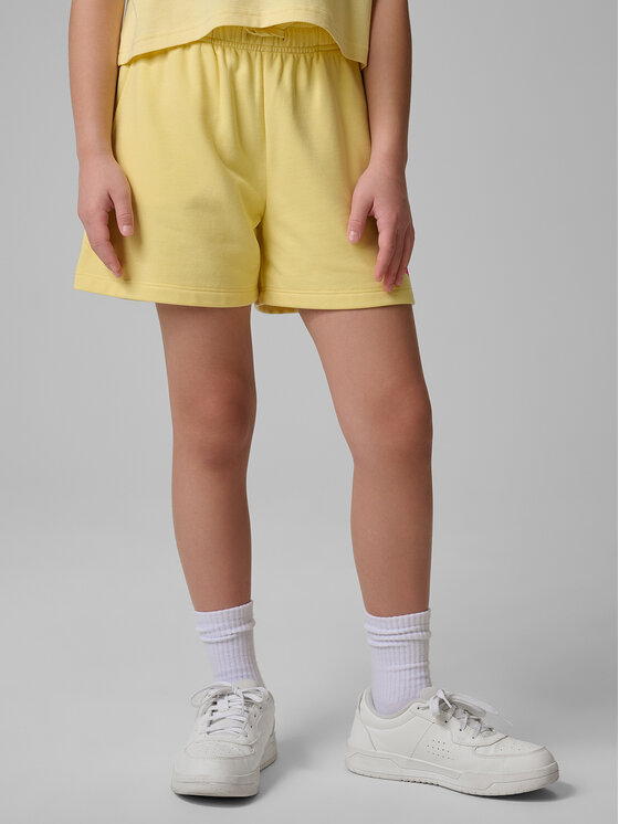 4F 4F Szorty sportowe SUMMERTIME JOY Żółty Regular Fit
