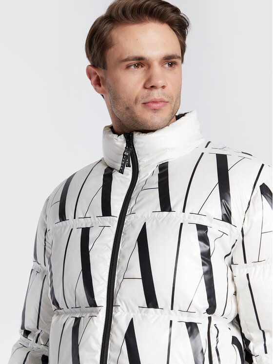 Armani Exchange Armani Exchange Пуховик 8NZBP8 ZNULZ 21BE Білий Regular Fit