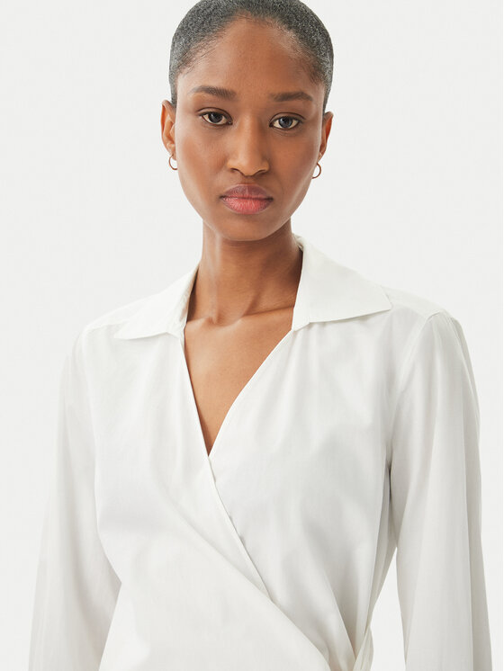 Tommy Hilfiger Tommy Hilfiger Koszula WW0WW49650 Biały Slim Fit