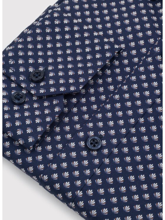 Pako Lorente Pako Lorente Koszula P26WF-1X-003 Granatowy Slim Fit