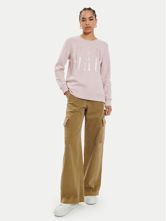 Gap Gap Bluză 540907-06 Roz Relaxed Fit