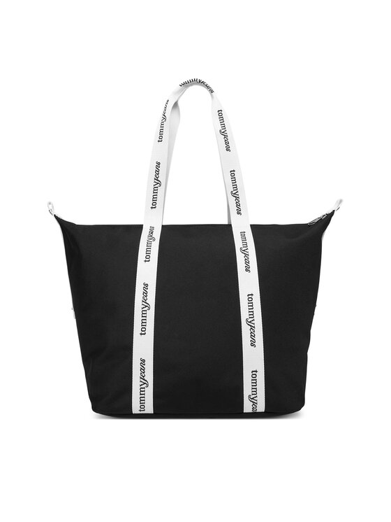 Tommy Hilfiger Tommy Hilfiger Дамска чанта Tjw Ess Daily Tote AW0AW18461 Черен