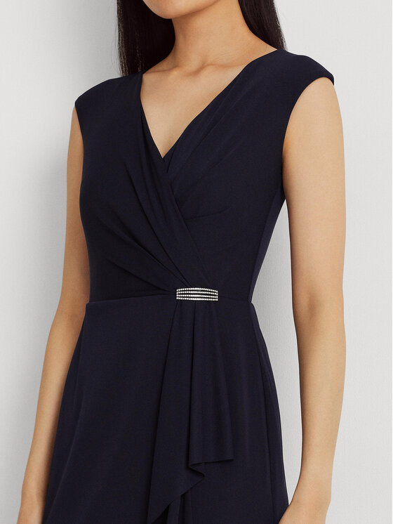 LAUREN RALPH LAUREN Lauren Ralph Lauren Coctailkleid 253906356001 Dunkelblau Regular Fit