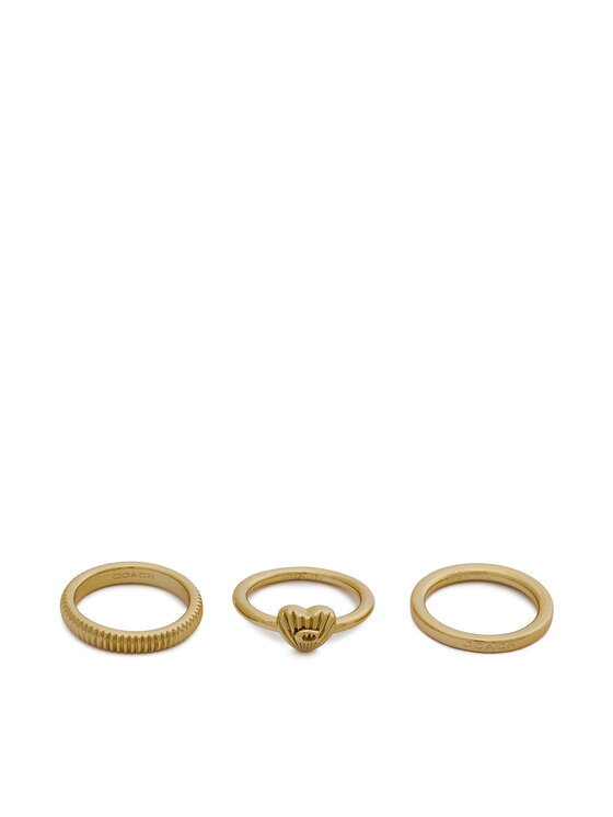 Coach Coach Ring 37527627 Goldfarben