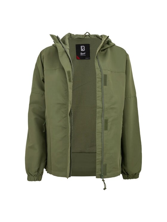 Brandit Brandit Kurtka przejściowa 33114 Zielony Regular Fit