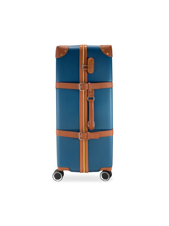 Semi Line Semi Line Valigia grande T5672-4 Blu scuro