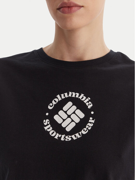 Columbia Columbia T-Shirt Rolling Bend™ 2119991 Černá Regular Fit