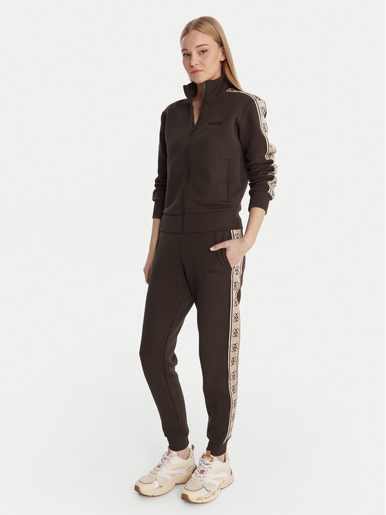 Guess Guess Долнище анцуг V2YB15 KB3P2 Кафяв Regular Fit