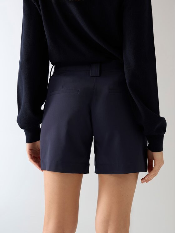 Guess Guess Šortky z materiálu 182474 Modrá Classic Fit
