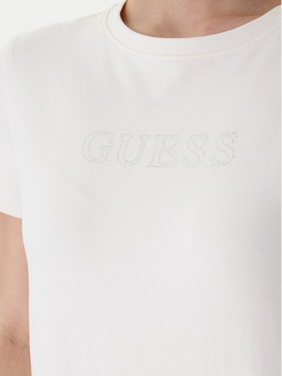 Guess Guess Póló V3BI11 J1314 Ekru Regular Fit