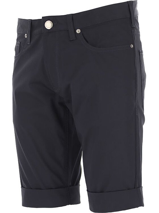 Emporio Armani Emporio Armani Šortky z materiálu 8N1PA6 1NJ7Z Tmavomodrá Regular Fit