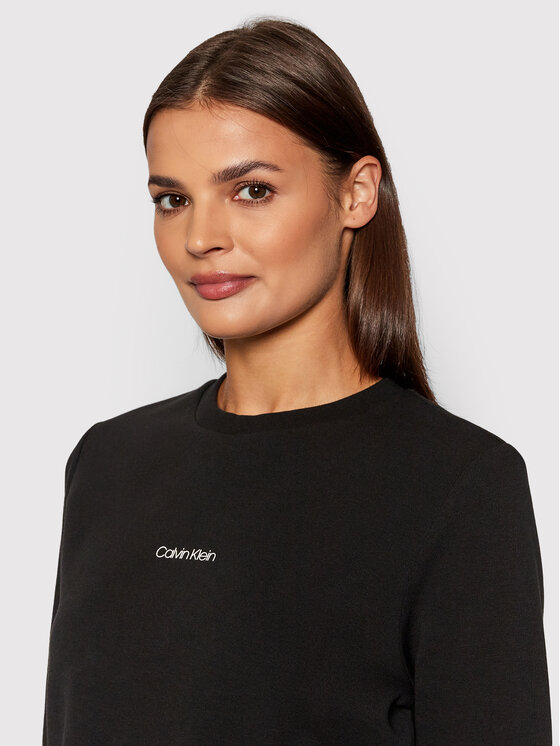Felpa Mini K20K203001 Nero Regular Fit