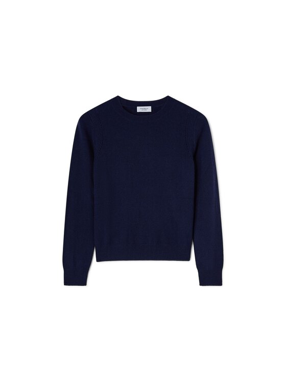 Motivi Motivi Sweter M389W004099N034 Niebieski Regular Fit