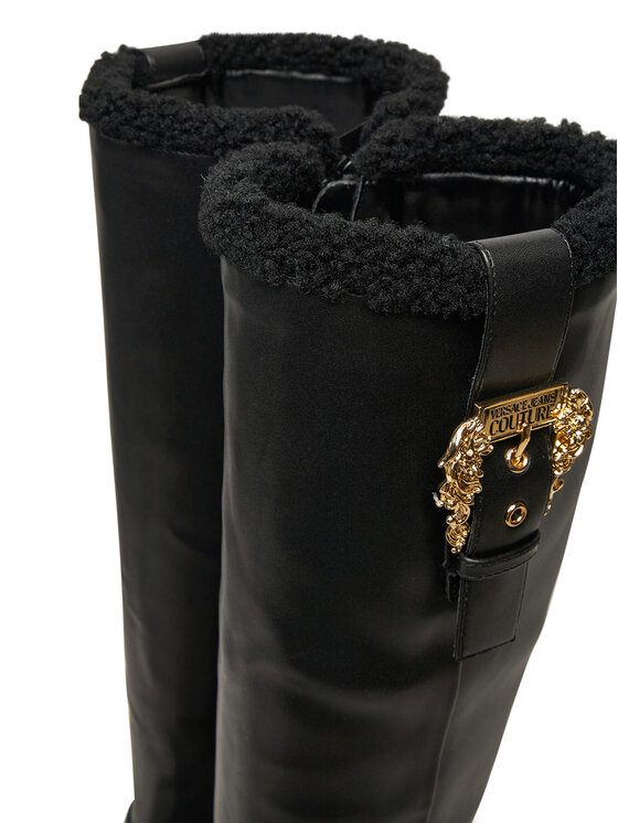 Versace Jeans Couture Versace Jeans Couture Μπότες Drew 77VA3S65 Μαύρο