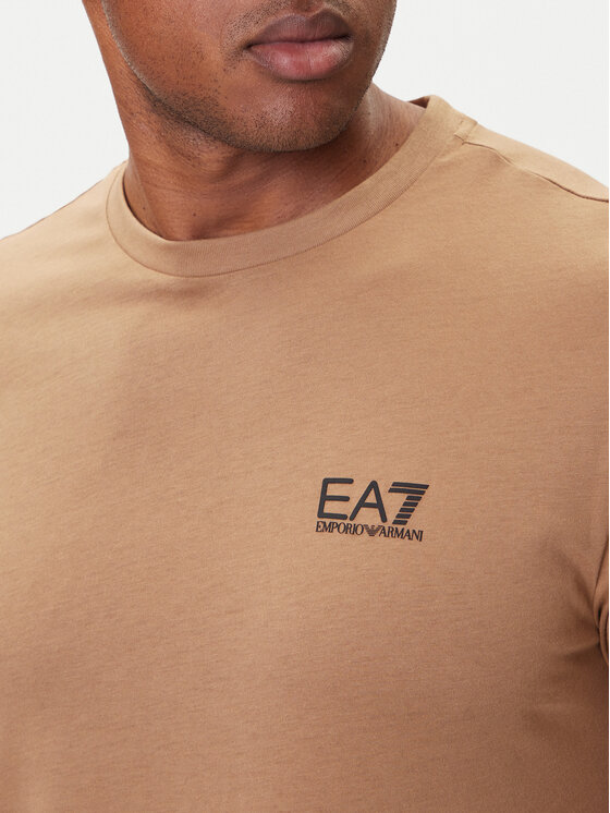 EA7 Emporio Armani EA7 Emporio Armani Тишърт 8NPT25 PJVPZ U6171 Бежов Regular Fit