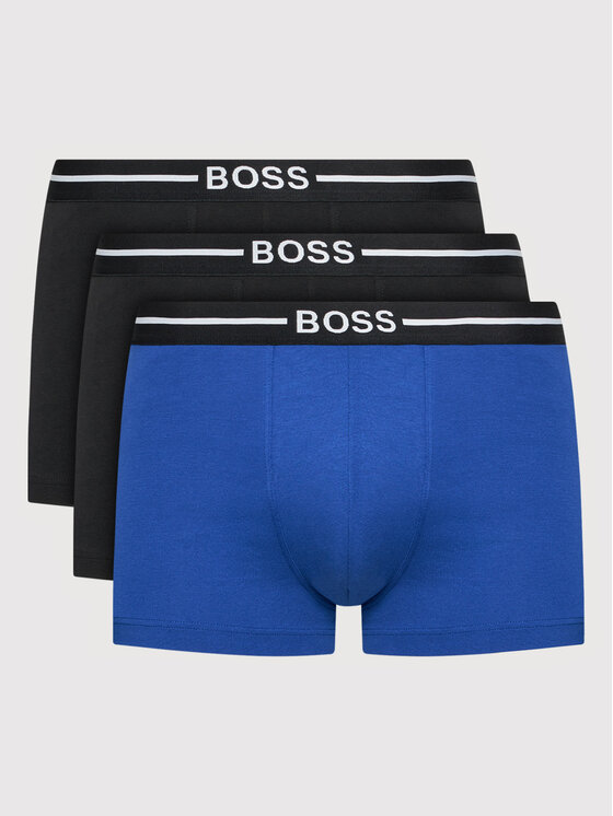 Boss 3er Set Boxershorts Trunk 50451408 Schwarz Modivo