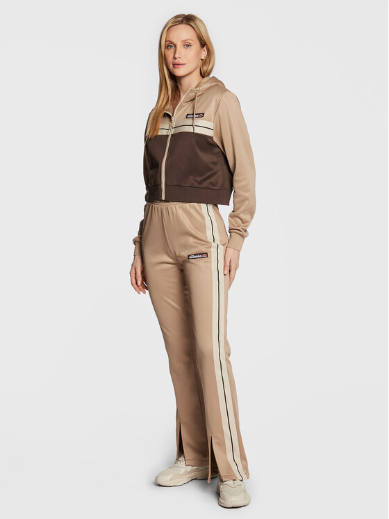 Felpa Dianala SGP15942 Marrone Cropped Fit