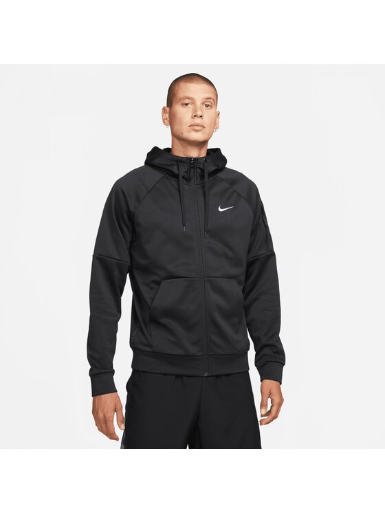 Nike Nike Bluza Therma-FIT Czarny Regular Fit