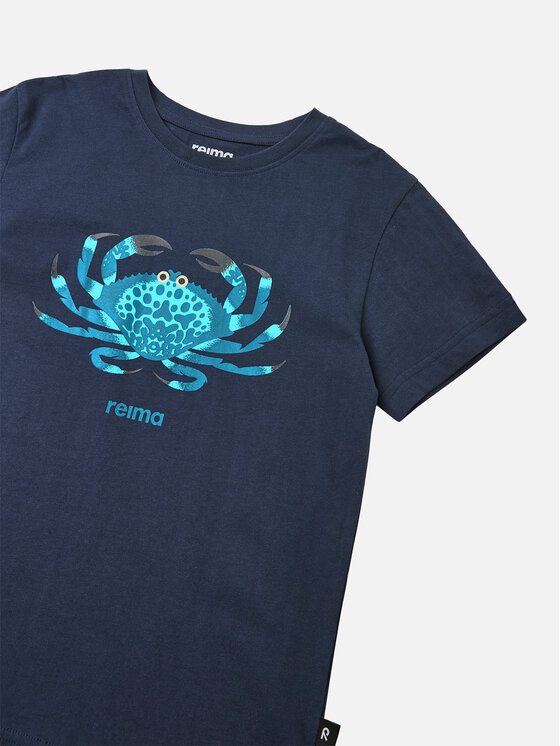 T-shirt Ajatus 5200217A Blu scuro Regular Fit