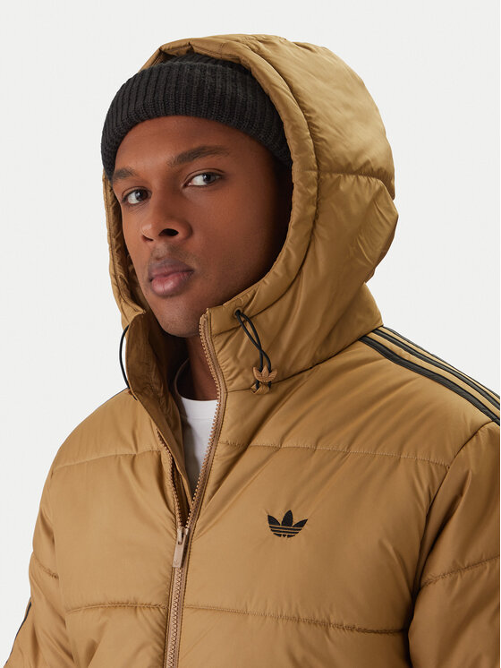 adidas adidas Μπουφάν χειμωνιάτικο adicolor JW5847 Μπεζ Loose Fit