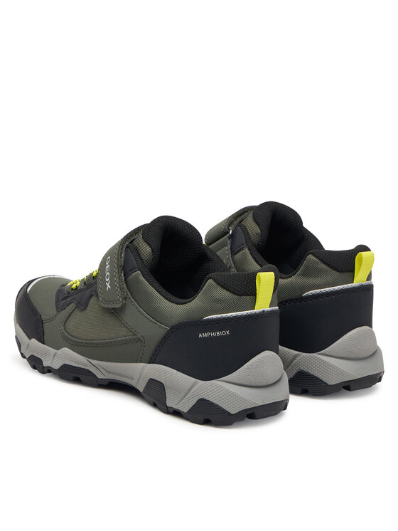 Geox Geox Сникърси J Magnetar Boy B Abx J463ZB 050FU C0914 D Тъмнозелен
