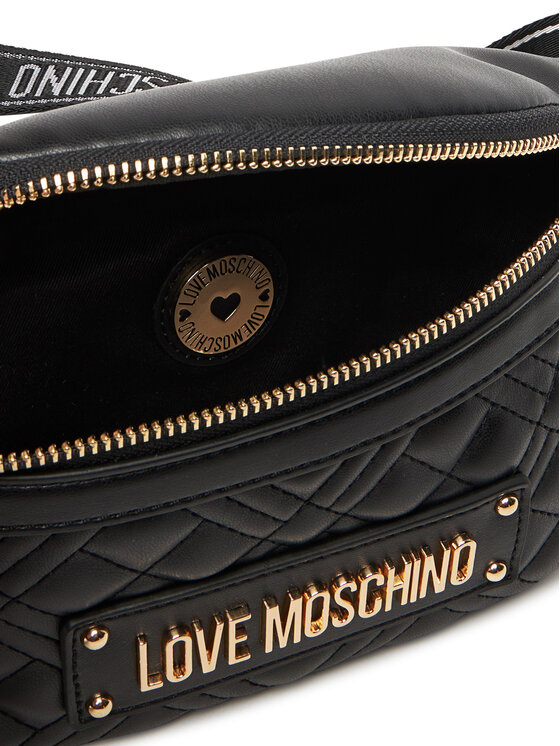 LOVE MOSCHINO LOVE MOSCHINO torba za okoli pasu JC4003PP1NLA0000 Črna