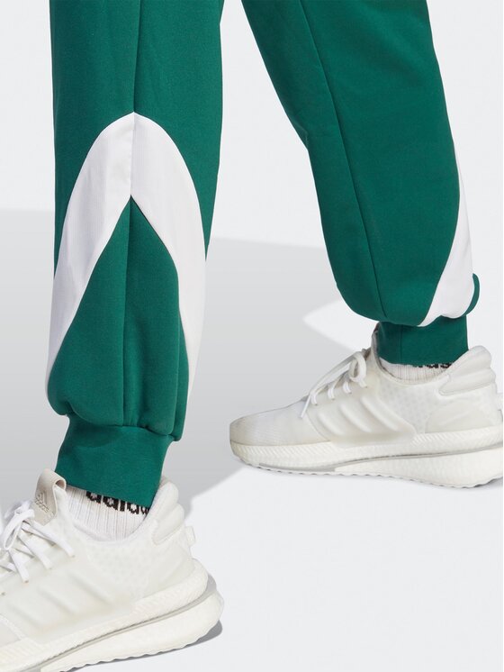 adidas adidas Jogginganzug Sportswear Fleece IJ6068 Grün Regular Fit