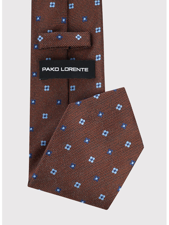 Pako Lorente Pako Lorente Krawat P26SF-KX-010 Brązowy