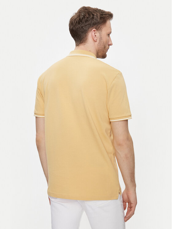 Selected Homme Selected Homme Polokošeľa 16087840 Béžová Regular Fit