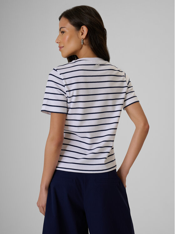 4F 4F T-Shirt OCEANS KEEPERS Biały Relaxed Fit