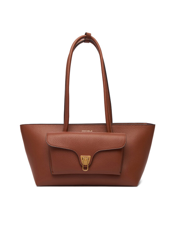 Coccinelle Coccinelle Torbica T8A Coccinelle Double Beat E1 T8A 11 03 01 Smeđa