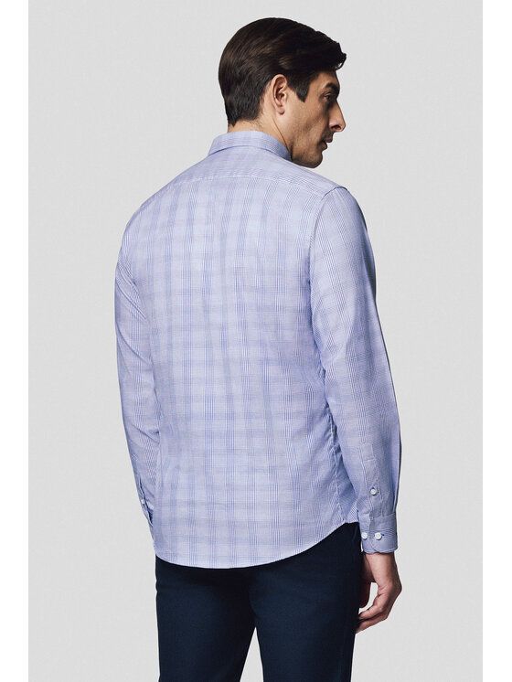 Lancerto Lancerto Koszula Johanna KO073224000023 Granatowy Slim Fit