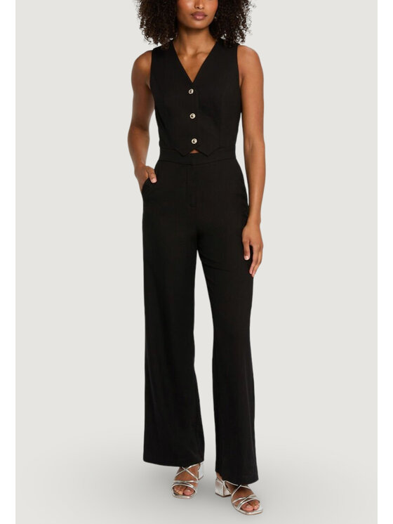Morgan Morgan Jumpsuit 252-PAMELI Nero Regular Fit