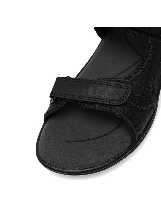Lanetti Lanetti Sandále MSS20463-01 Čierna
