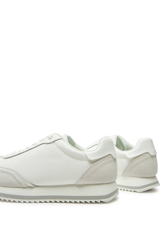 Calvin Klein Calvin Klein Снікерcи Runner Lace Up - Mono Mix HW0HW02294 Білий