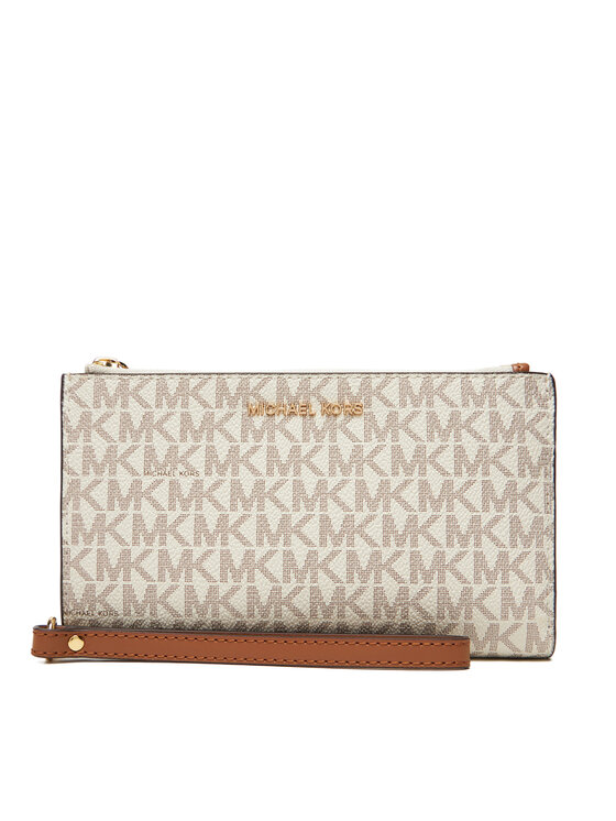 Portofel Mare de Damă MICHAEL Michael Kors Jet Set 32F1GJ6W4B Bej