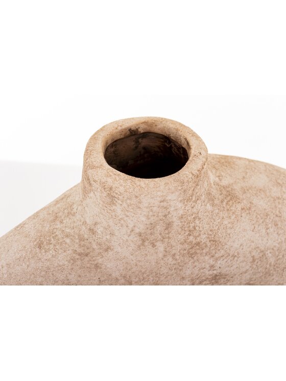 MIAhome MIAhome Wazon ceramiczny 25x36,5x710,5 cm CAXITTA łuk duży Brązowy
