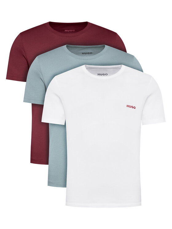 HUGO HUGO Набір з 3 футболок 50532811 Кольоровий Regular Fit