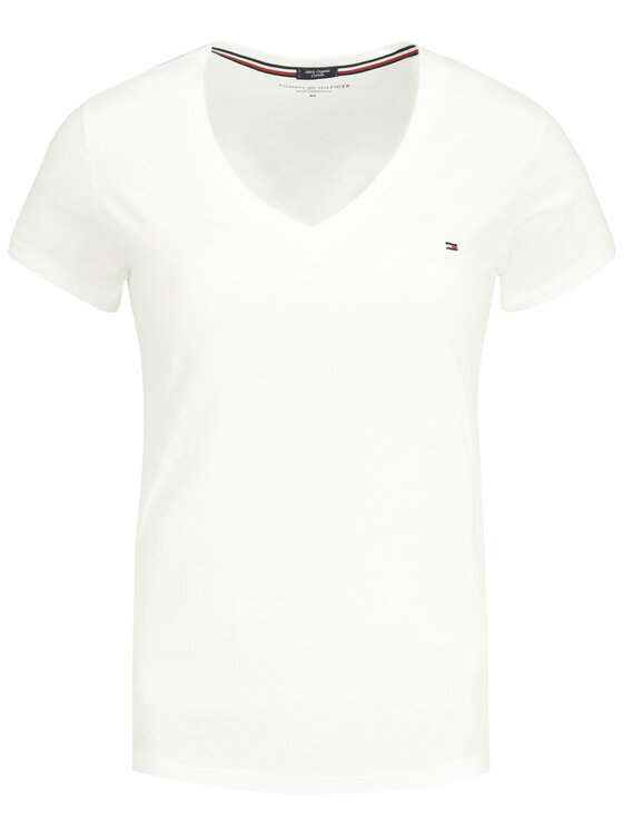 Tommy Hilfiger Tommy Hilfiger T-shirt UW0UW00676 Bianco Regular Fit