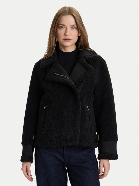Rinascimento Rinascimento Pārejas mētelis CFC0122207003 Melns Regular Fit