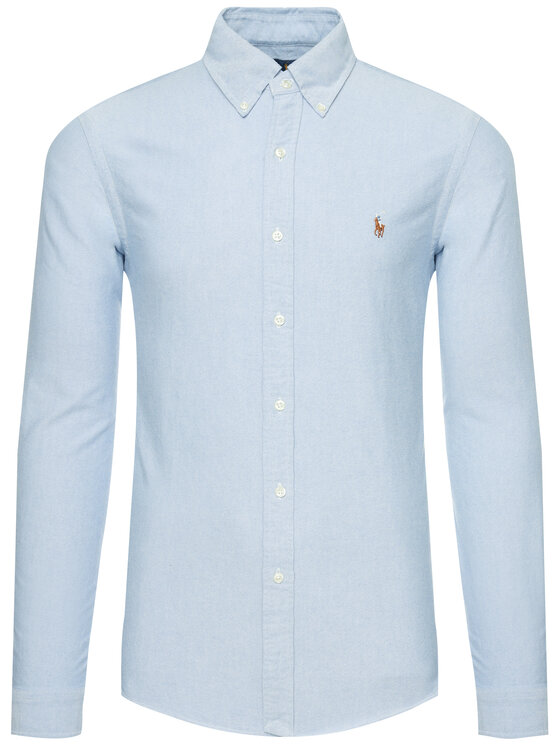 Polo Ralph Lauren Polo Ralph Lauren Сорочка Core Replen 710549084 Блакитний Slim Fit