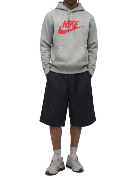 Nike Nike Bluza CLUB Szary Standard Fit