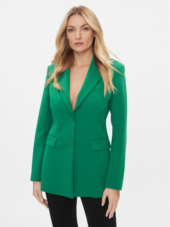 United Colors Of Benetton United Colors Of Benetton Pintsak 29HHDW014 Roheline Regular Fit