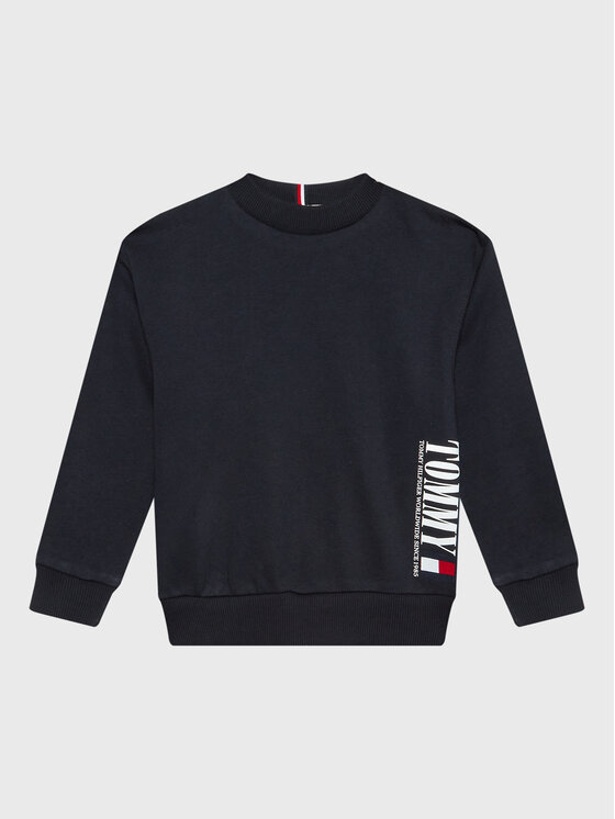 Felpa Graphic KB0KB07772 M Blu scuro Regular Fit